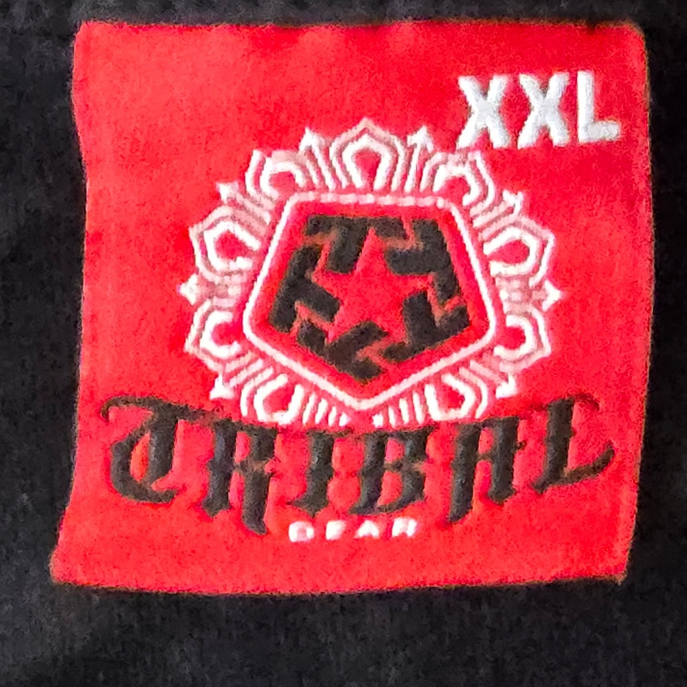 Tribal‎ Streetwear XXL T-Shirt Black Camo Worldwide Clique Graphic Skater Tee - Picture 5 of 15